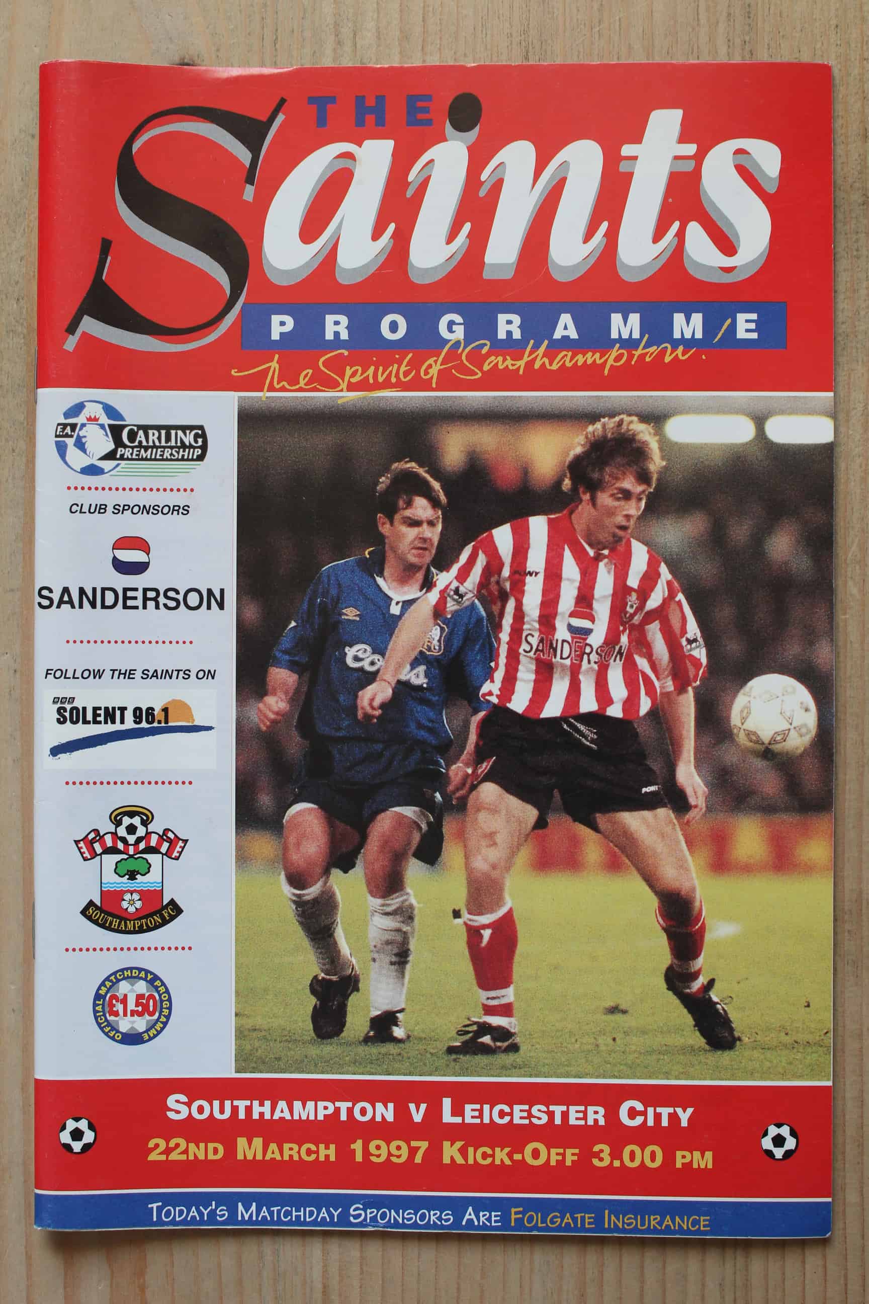 Southampton FC v Leicester City FC